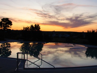 14.08.2019 - Sven Deininger - Abendstimmung Freibad Ulrichsheide