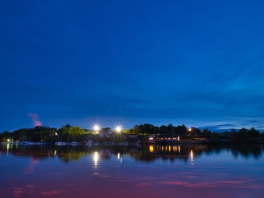 18.10.2019 - Ulrich Seidel - Bootshafen am Neckar zur blauen Stunde