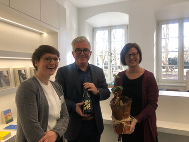 Hölder Rebe und Sekt für den Turm in Tübingen