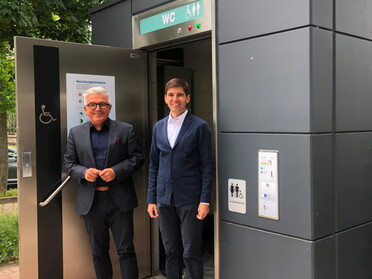 Öffentliches WC am Bahnhof fertiggestellt