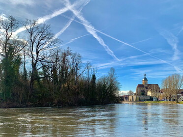 15.02.2020 - Marco Eberbach - Winterhochwasser an der Nachtigalleninsel