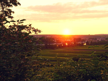 20.08.2021 - Roswitha Demmler - Sonnenuntergang vom Römischen Gutshof aus