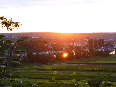 20.08.2021 - Roswitha Demmler - Sonnenuntergang vom Römischen Gutshof aus