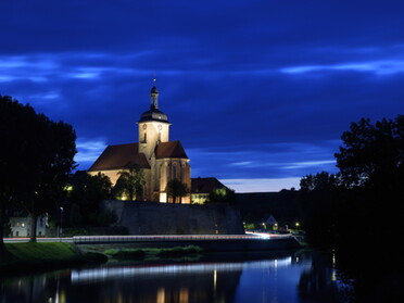 20.08.2021 - Nicole Jaschinski - Regiswindiskirche in der Blauen Stunde