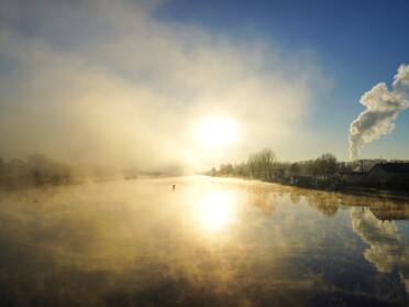 21.12.2021 - Ulrich Seidel - Morgenstimmung am Neckar