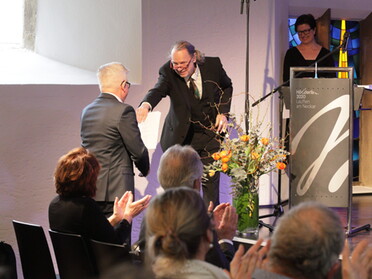 Foto: Bodmer - Geburtstagsveranstaltung Friedrich Hölderlin mit Stephan Storck