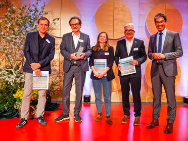 Lauffen erhält Baden-Württembergischen Landschaftsarchitekturpreis 2022  Bild: Verlag Eugen Ulmer/FREIRAUMGESTALTER