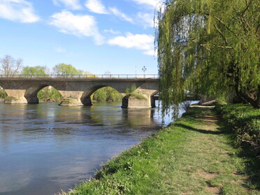 17.04.2022 - Dieter Herrmann - Neckaruferweg und Alte Neckarbrücke