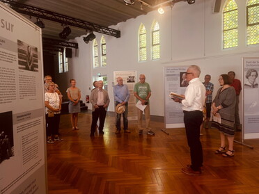 Ausstellungseröffnung im Klosterhof 