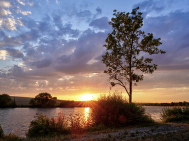 14.07.2022 - Ulrich Seidel - Sonnenuntergang am Neckar