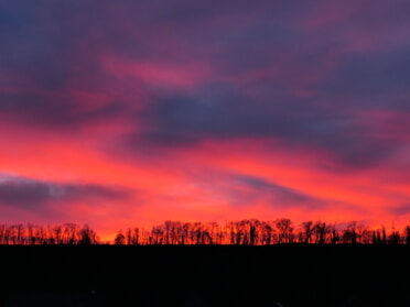 31.12.2022 - Ulrike Zimmer - Silvester 2022 - Sonnenuntergang über dem Kaywald