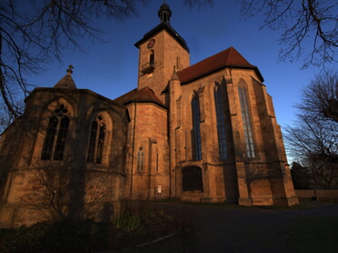 21.02.2023 - Günter Schiffl - Regiswindiskirche im Morgenlicht