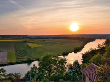 29.05.2023 - Ulrich Seidel - Krappenfelsen mit Neckar bei Sonnenuntergang