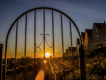 September - Hansjörg Sept - Sonnenuntergang im Städtle