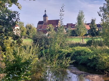 28.09.2023 - Hans-Peter Schwarz - Blick auf die Regiswindiskirche