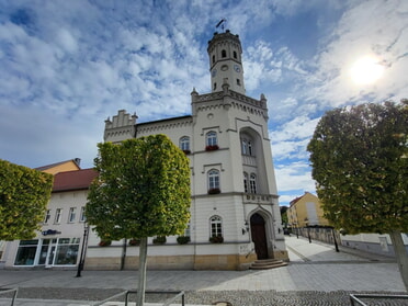 Das Meuselwitzer Rathaus (Foto: Bettina Keßler)