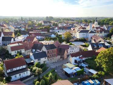 Meuselwitz von oben (Foto: Bettina Keßler)