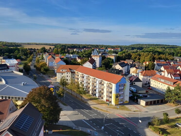 Meuselwitz von oben (Foto: Bettina Keßler)