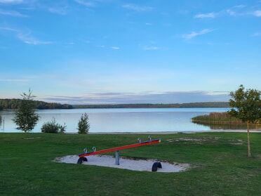 Freizeitstrand am Hasselbacher See (Foto: Bettina Keßler)