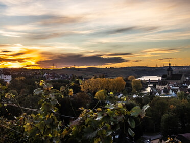 01.11.2023 - Hansjörg Sept - Sonnenaufgang über dem Schönblick und Lauffen a.N.