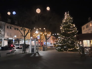 28.12.2023 - Siegfried Zimmermann - Postplatz im Weihnachtsschmuck