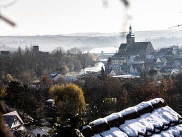 03.12.2023 - Hansjörg Sept - Ein Hauch von Schnee in Lauffen a.N.