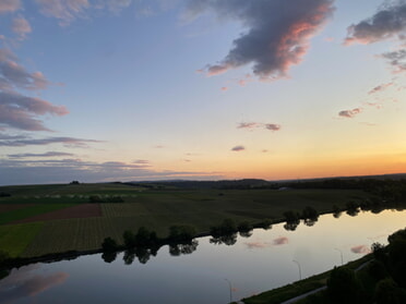16.05.2025 - Clara Buchholz - Sonnenuntergang über dem Neckar