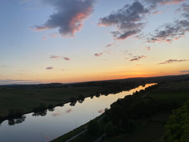 16.05.2025 - Clara Buchholz - Sonnenuntergang über dem Neckar