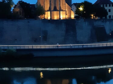 05.06.2025 - Gerhard Hergert - Regiswindiskirche in der Abenddämmerung