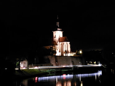 17.10.2025 - Hans-Peter Schwarz - Regiswindiskirche bei Nacht