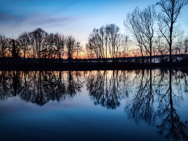 12.12.2025 - Werner Ohsam - Sonnenuntergang am Neckaruf