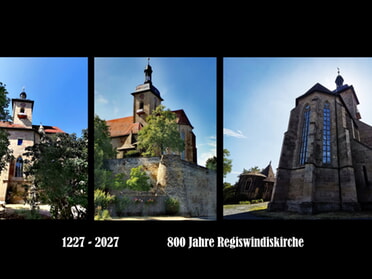 Juli 2026 - Birgit Nollenberger - 800 Jahre Regiswindiskirche